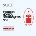 AP PGECET 2025 Mechanical Engineering Question Paper with Solution PDF